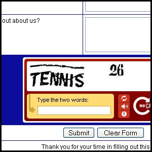 Image showing Captcha