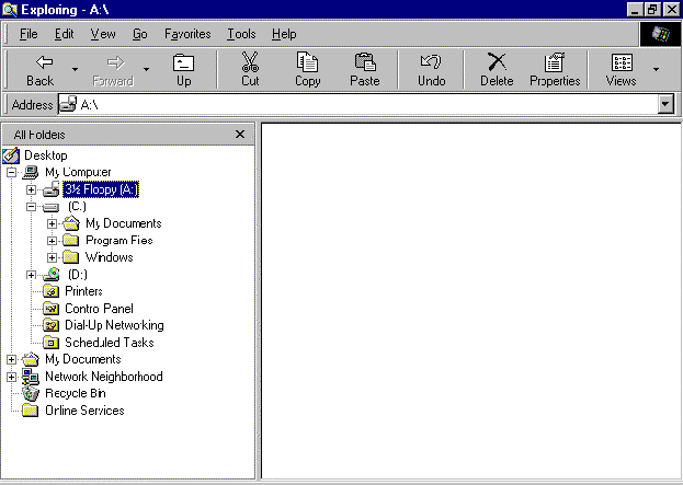 disk formatting applicaton